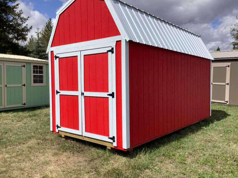 Mission Valley Sheds LLC Portable Building Sales Cabins Garages Sheds White Fish Kalispell Ronan and Missoula MT 23FIX